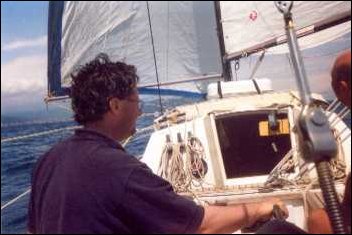In navigazione verso Genova