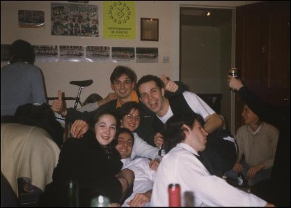 Uno dei  tanti party del primo trimestre