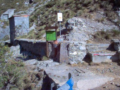 Inizio del Sentiero degli Alpini