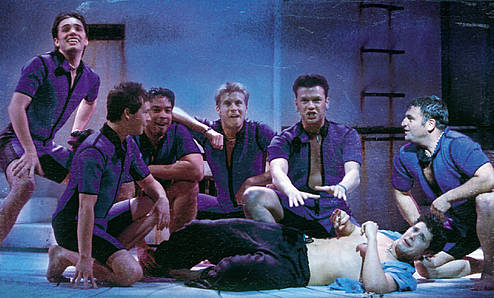 Mamma Mia: una scena del musical