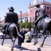 Monument to Don Quixote and Sancho Panza