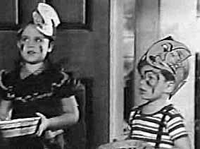 Jerry Mathers on 

Ozzie and Harriet