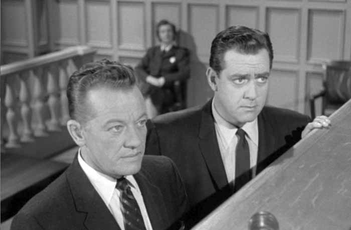 WILLIAM TALMAN, RAYMOND BURR