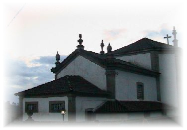 Parte lateral da igreja