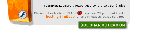 dominio de por vida, Hosting Ilimitado Conexion pymes