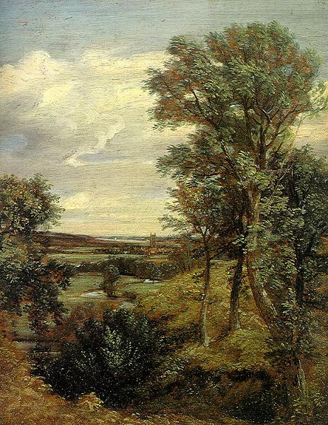 John Constable: El valle de Dedham, 1802