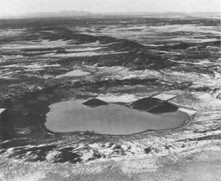 Photograph of Salt Lake Maar, New Mexico