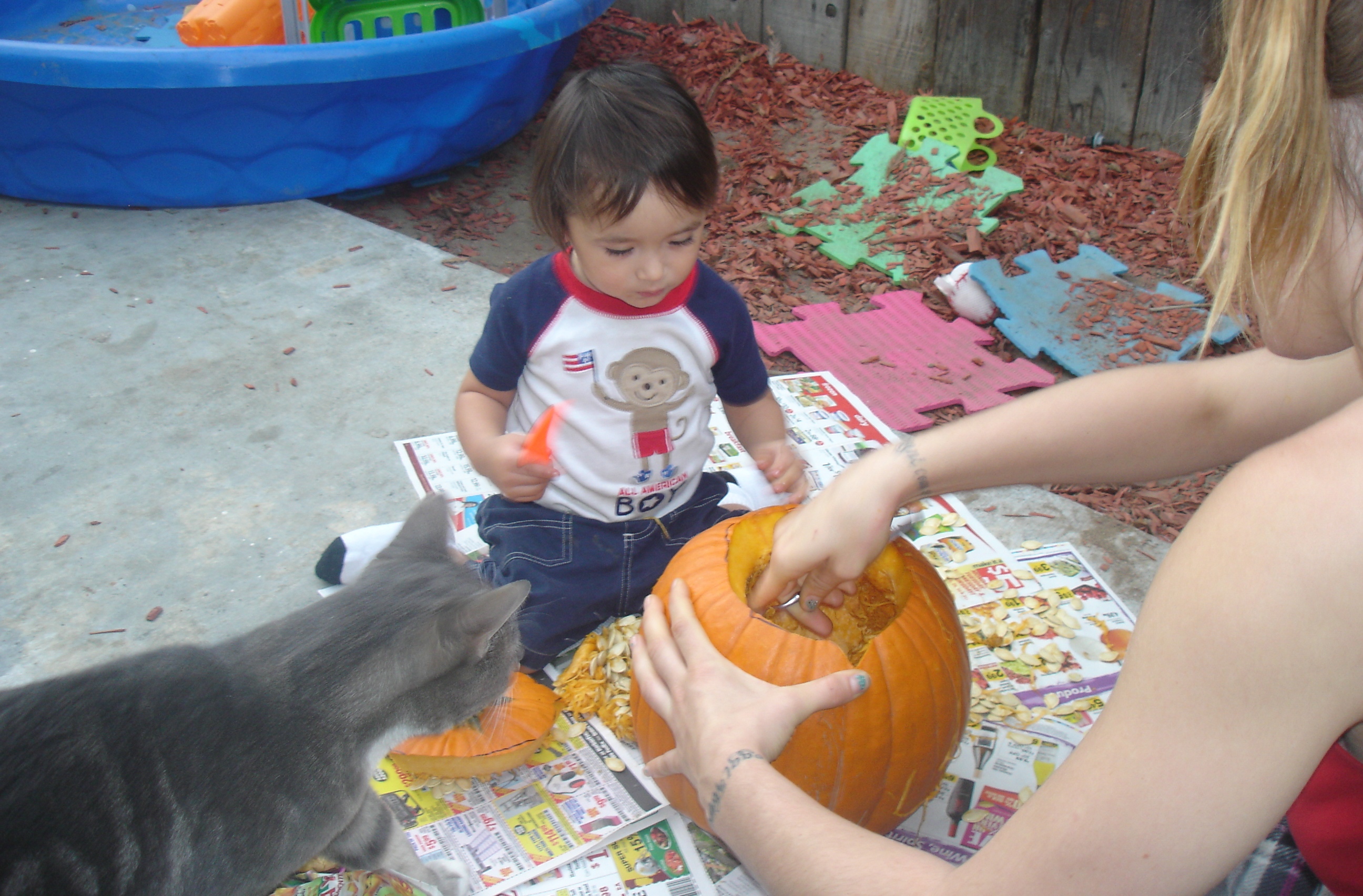 Tiffy and Orion Halloween