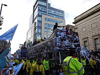 Parade juara Piala FA 2011