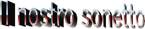 Il nostro sonetto