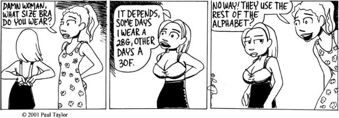 bra comic by Paul Taylor