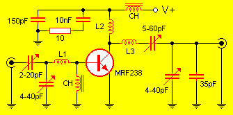 Amplificador de RF de 35w