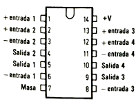 Patillaje del LM 3900