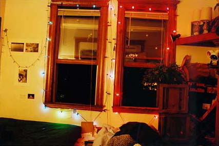 bedroom, unpainted