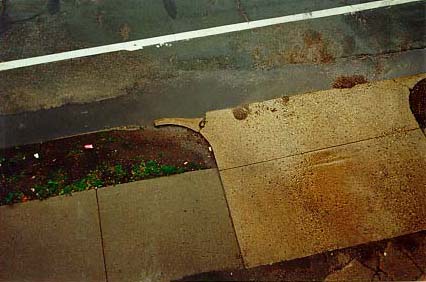 aerial view of front walk
