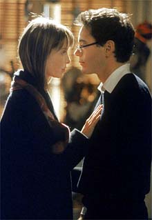 Robert Downey Jr. and Calista Flockhart