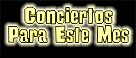 Calendario de eventos para este mes