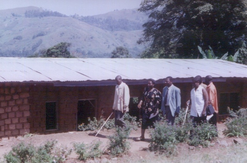 Provincial Delegate of Social Affairs and some officials of the National Association for the blind-Cameroon visit ALMBDC