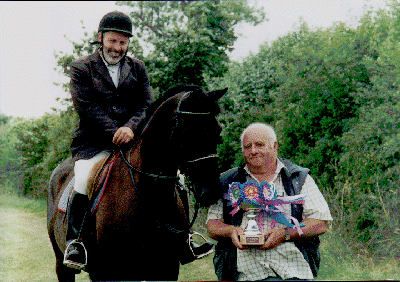 Winner of the John Simone Trophy, Ian Marklew