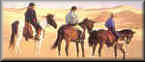 Horseriding in the dunes