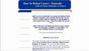 How To Defeat Cancer - Naturally - witho
