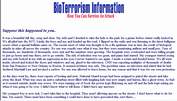 BioTerrorism Information