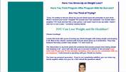 Fast, Healthy Weight Loss