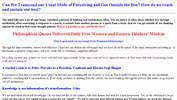Quotes from Western and Eastern Thinkers