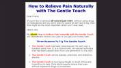 The Gentle Touch for Pain Relief