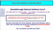 Cure Your Asthma in Just One Week