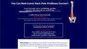 Beat Lower Back Pain