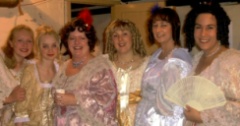 And not a brown dress amongst them