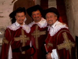 Athos, Aramis and Porthos