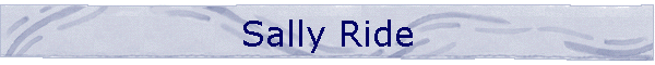 Sally Ride