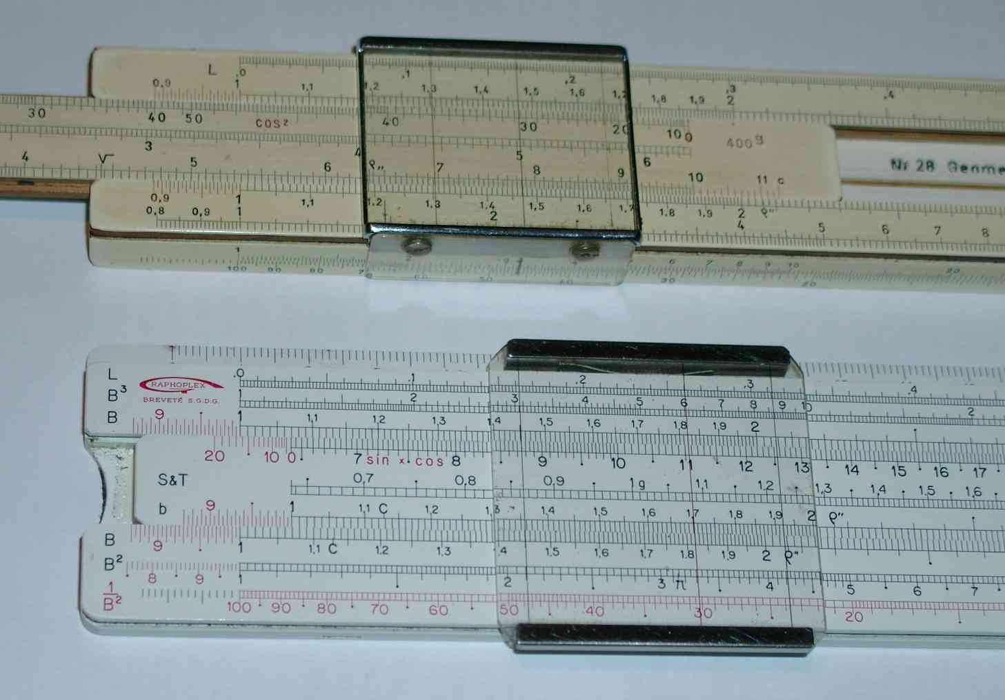 Fig.13 - Particolari di regoli speciali per topografia