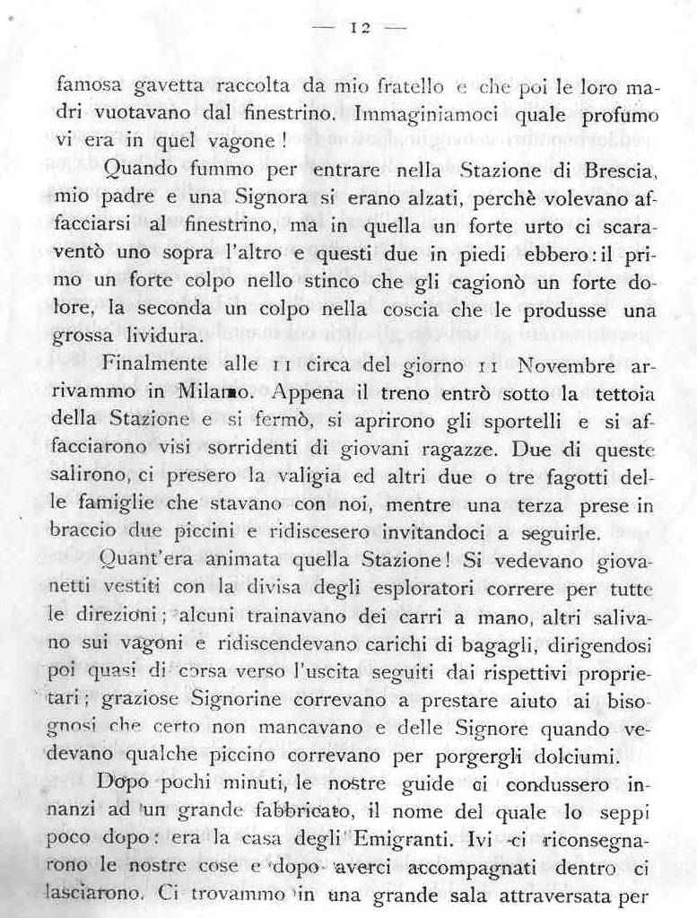 La mia famiglia durante la ritirata