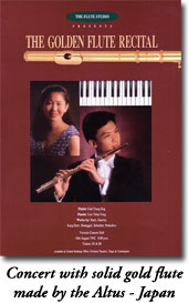 Golden flute Recital