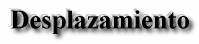 Desplazamiento