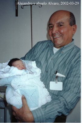 Con mi abuelo Alvaro