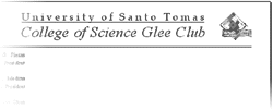 UST CSGC Letterhead, SY 1995-1996