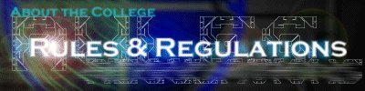 Rules & Regulations