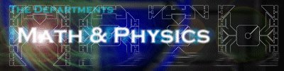 Math & Physics Department