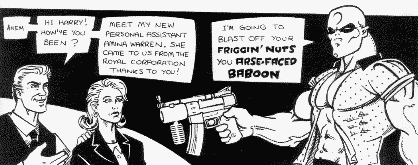 Harry confronts his boss Teenscene