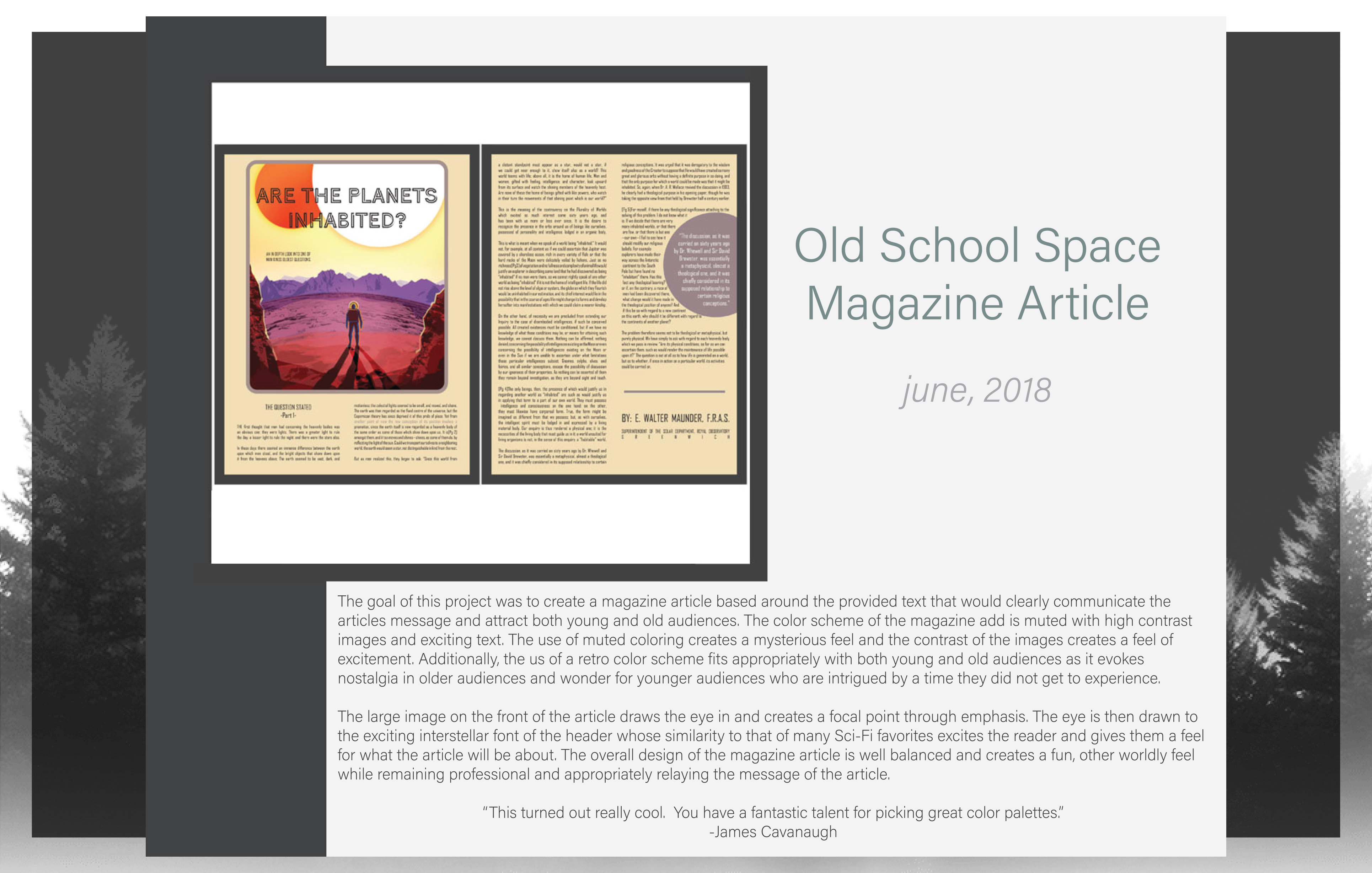 magazine layout
