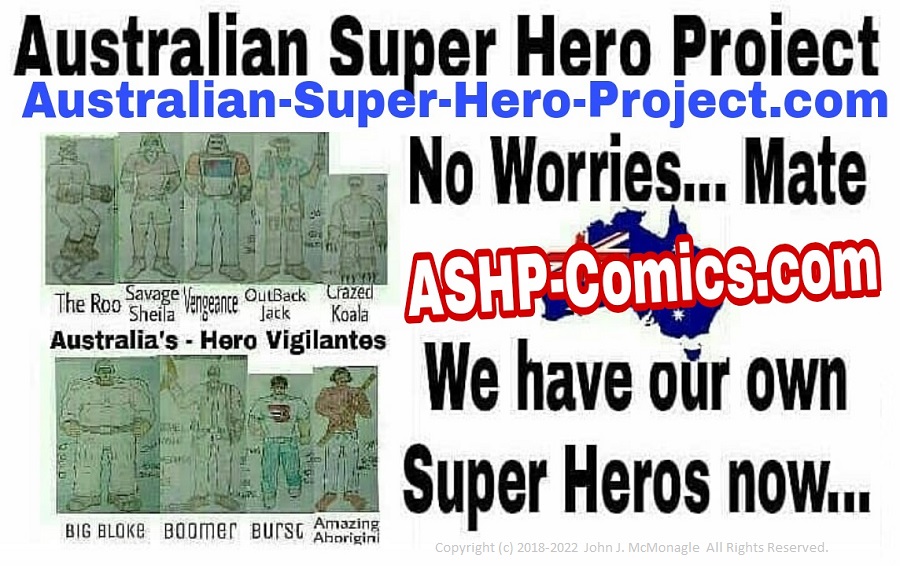 AUSTRALIAN SUPER HERO PROJECT aka ASHP-Comics.com