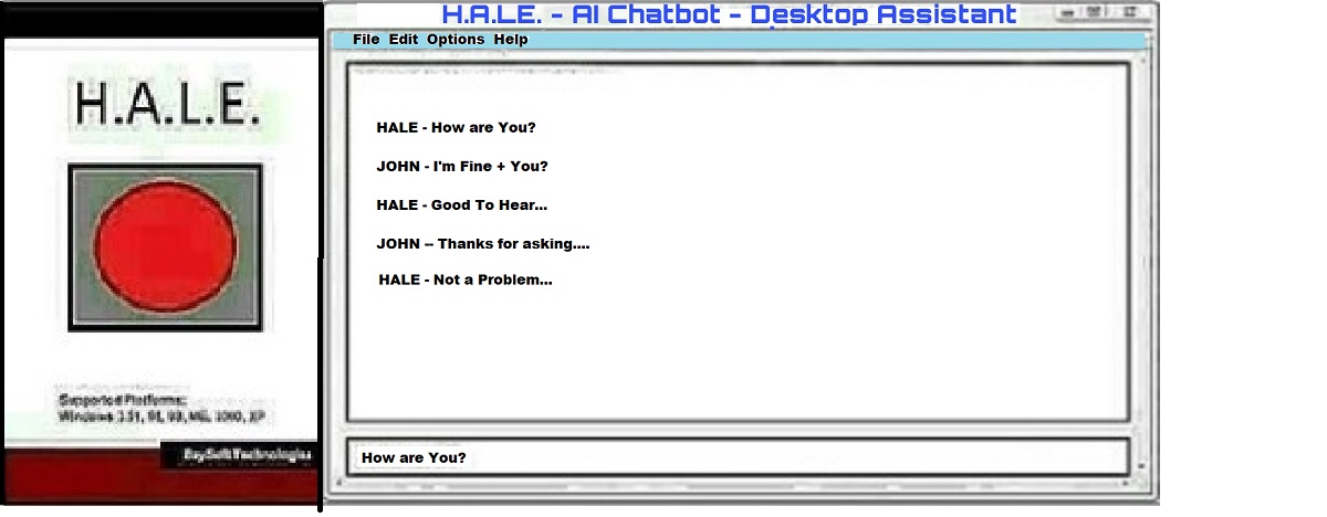 H.A.L.E. - AI CHATBOT DESKTOP ASSISTANT