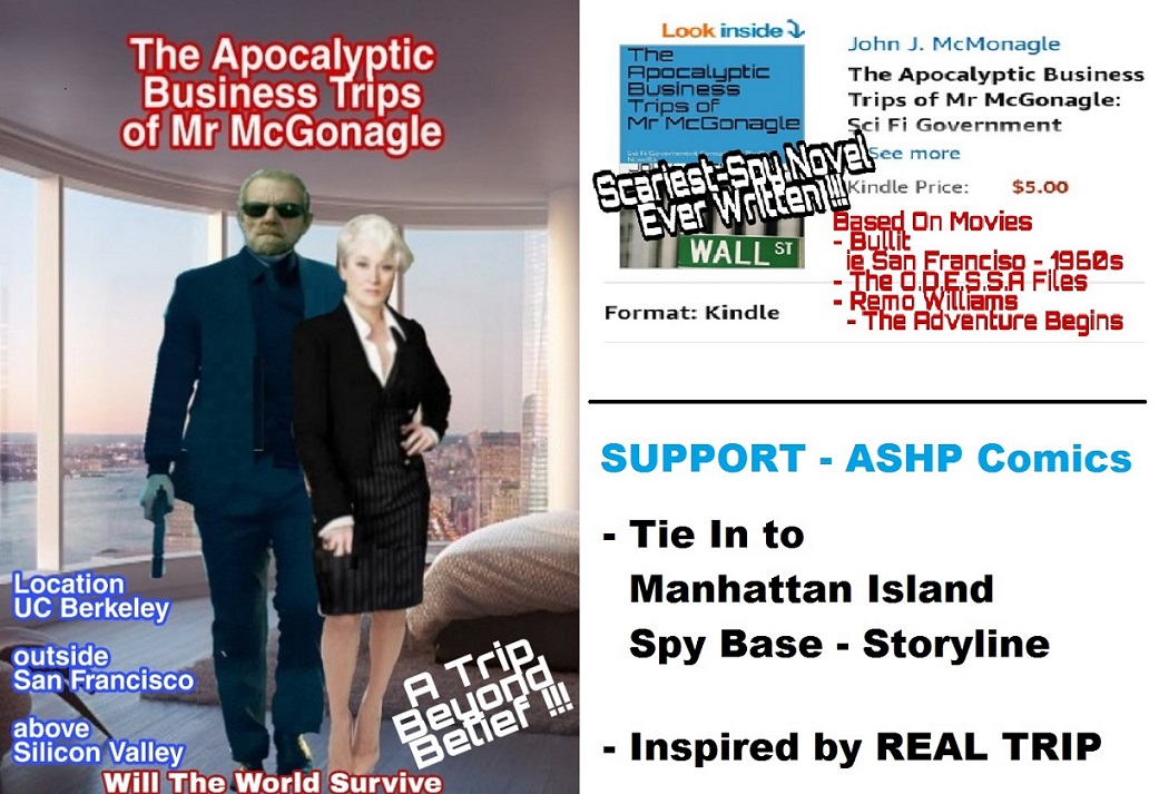 The Apocalyptic Business Trips of Mr McGonagle - E-Book - Spy Novel / Novella