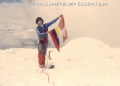 Americo, en una de las cumbres ecuatorianas