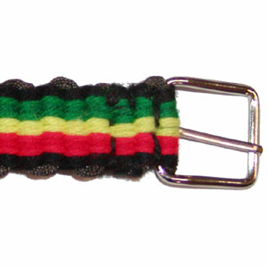 Belt in Ethiopian Flag Color