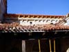 Estado de las obras de reparación del tejado de la iglesia. Febrero 2004